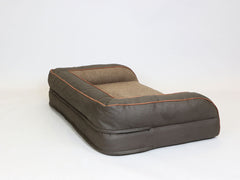 Holbury Dog Sofa Bed - Espresso, Large