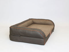 Holbury Dog Sofa Bed - Espresso, Large