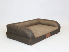 Holbury Dog Sofa Bed - Espresso, Large