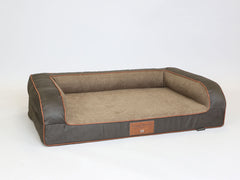 Holbury Dog Sofa Bed - Espresso, Large