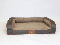 Holbury Dog Sofa Bed - Espresso, Large