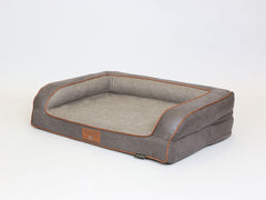 Holbury Dog Sofa Bed - Cinder, Medium
