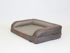 Holbury Dog Sofa Bed - Cinder, Medium