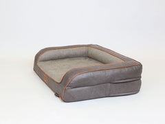Holbury Dog Sofa Bed - Cinder, Medium