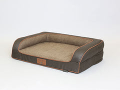 Holbury Dog Sofa Bed - Espresso, Medium