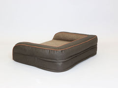 Holbury Dog Sofa Bed - Espresso, Medium