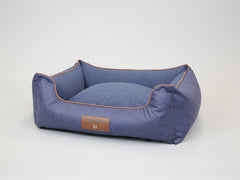 Hythe Orthopaedic Walled Dog Bed - Denim, Large