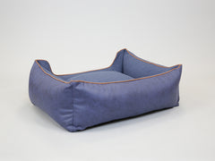 Hythe Orthopaedic Walled Dog Bed - Denim, Large