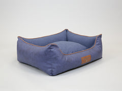 Hythe Orthopaedic Walled Dog Bed - Denim, Large