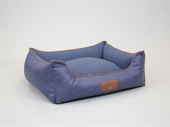 Hythe Orthopaedic Walled Dog Bed - Denim, Large