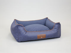 Hythe Orthopaedic Walled Dog Bed - Denim, Large