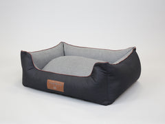 Hythe Orthopaedic Walled Dog Bed - Slate, Large