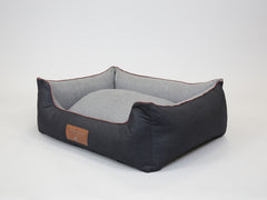 Hythe Orthopaedic Walled Dog Bed - Slate, Large