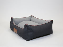 Hythe Orthopaedic Walled Dog Bed - Slate, Large