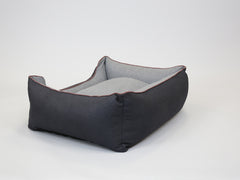 Hythe Orthopaedic Walled Dog Bed - Slate, Large