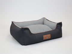 Hythe Orthopaedic Walled Dog Bed - Slate, Large