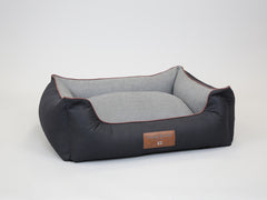 Hythe Orthopaedic Walled Dog Bed - Slate, Large