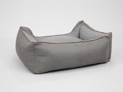 Hythe Orthopaedic Walled Dog Bed - Stone, Medium