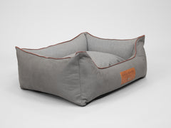 Hythe Orthopaedic Walled Dog Bed - Stone, Medium