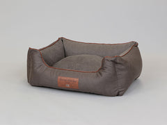 Hythe Orthopaedic Walled Dog Bed - Warm Boulder, Medium