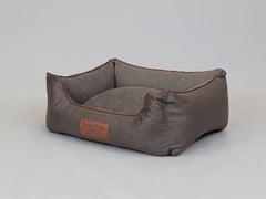 Hythe Orthopaedic Walled Dog Bed - Warm Boulder, Medium