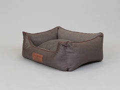 Hythe Orthopaedic Walled Dog Bed - Warm Boulder, Medium