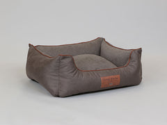 Hythe Orthopaedic Walled Dog Bed - Warm Boulder, Medium