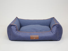 Hythe Orthopaedic Walled Dog Bed - Denim, X-Large