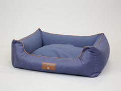 Hythe Orthopaedic Walled Dog Bed - Denim, X-Large