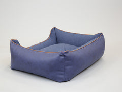 Hythe Orthopaedic Walled Dog Bed - Denim, X-Large