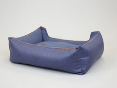 Hythe Orthopaedic Walled Dog Bed - Denim, X-Large