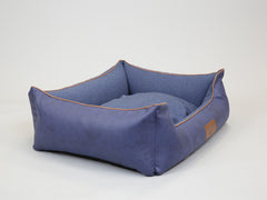 Hythe Orthopaedic Walled Dog Bed - Denim, X-Large