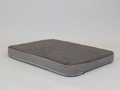 Hythe Dog Mattress - Silver Tarnish, Large