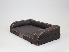 Hythe Dog Sofa Bed - Mahoganny, Large