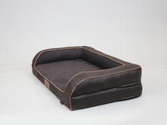 Hythe Dog Sofa Bed - Mahoganny, Large