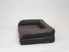 Hythe Dog Sofa Bed - Mahoganny, Large