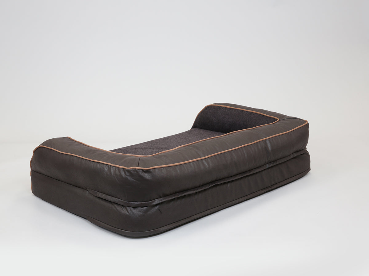 Hythe Luxury Dog Sofa Bed For Large Dogs Mahoganny Colour