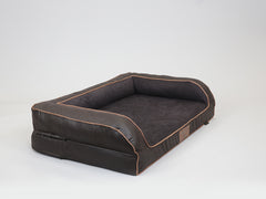 Hythe Dog Sofa Bed - Mahoganny, Large