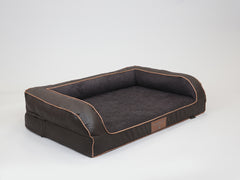 Hythe Dog Sofa Bed - Mahoganny, Large