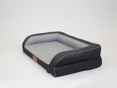Hythe Dog Sofa Bed - Slate, Large