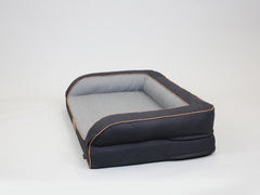 Hythe Dog Sofa Bed - Slate, Large