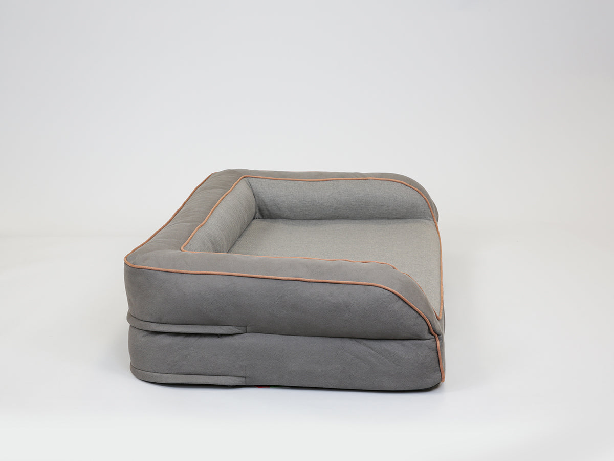 Hythe Luxury Dog Sofa Bed For Large Dogs Stone Colour