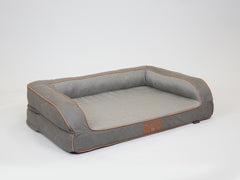 Hythe Dog Sofa Bed - Stone, Large