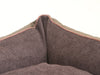 Burley Orthopaedic Walled Dog Bed - Mahoganny, Large