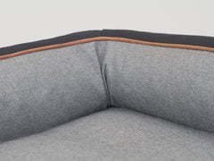 Hythe Dog Sofa Bed - Slate, Large