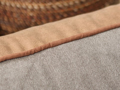 Exbury Orthopaedic Walled Dog Bed - Tan, Large