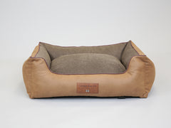 Minstead Orthopaedic Walled Dog Bed -Caramel, Large