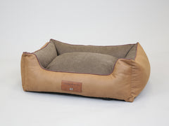 Minstead Orthopaedic Walled Dog Bed -Caramel, Large