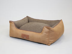 Minstead Orthopaedic Walled Dog Bed -Caramel, Large