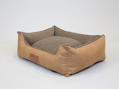 Minstead Orthopaedic Walled Dog Bed -Caramel, Large